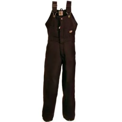 Berne WB515 DBN Women's Brown Insulated Bib Overalls