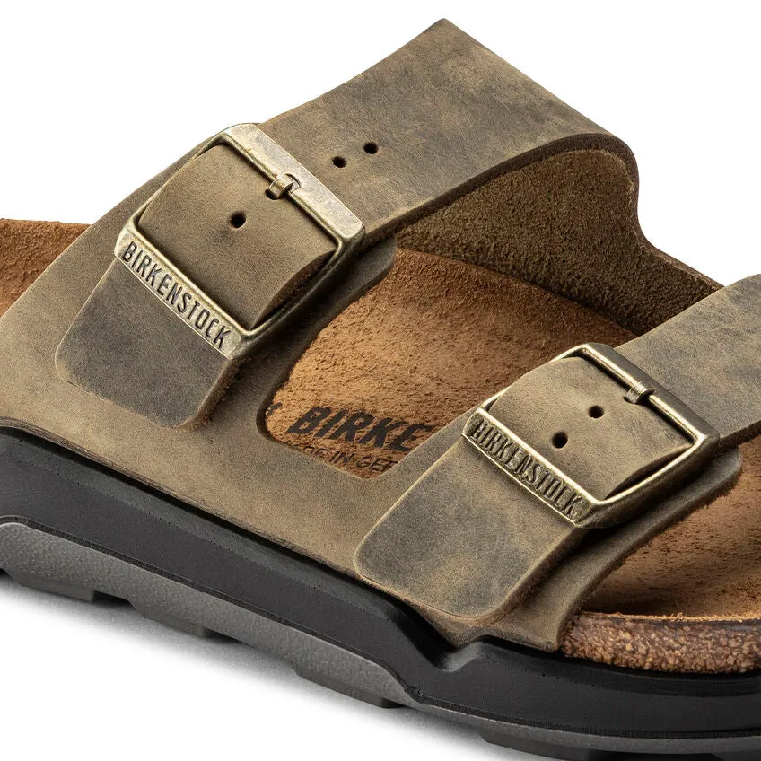 Birkenstock Arizona Rugged Oiled Faded Khaki Men's