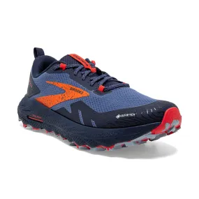 Womens Cascadia Navy Waterproof Trail Running Shoes