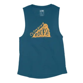 Climbing Rocks! — Women's Muscle Tank Top