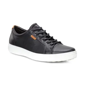 Sure! Here’s an optimized title for the ECCO Soft 7 in black:

ECCO Soft 7 Mens Leather Sneakers - Classic Black Casual Shoes for Comfort and Style

Feel free to adjust any part of the title to better fit your branding or customer base!