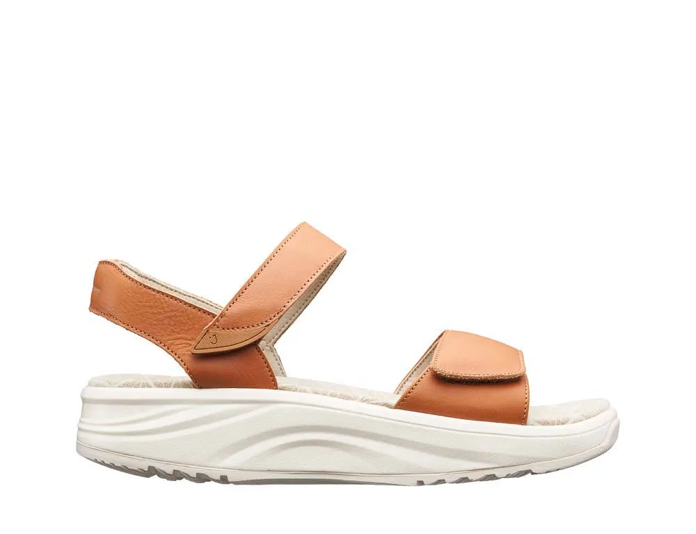 Flores Wide Fit Women's Leather Sandal