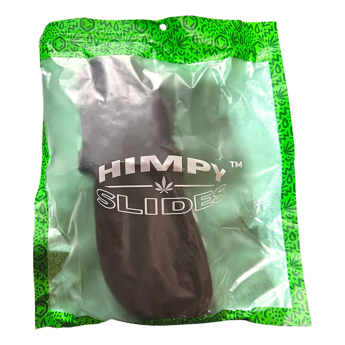 Himpy Slides - Womens Black Domina Sandal - 1 Pair Per Pack