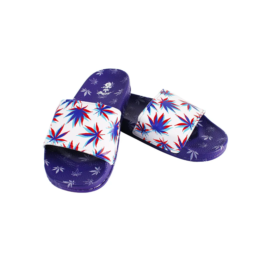 Himpy Slides - Womens Sour Grapes Purple Sandal - 1 Pair Per Pack