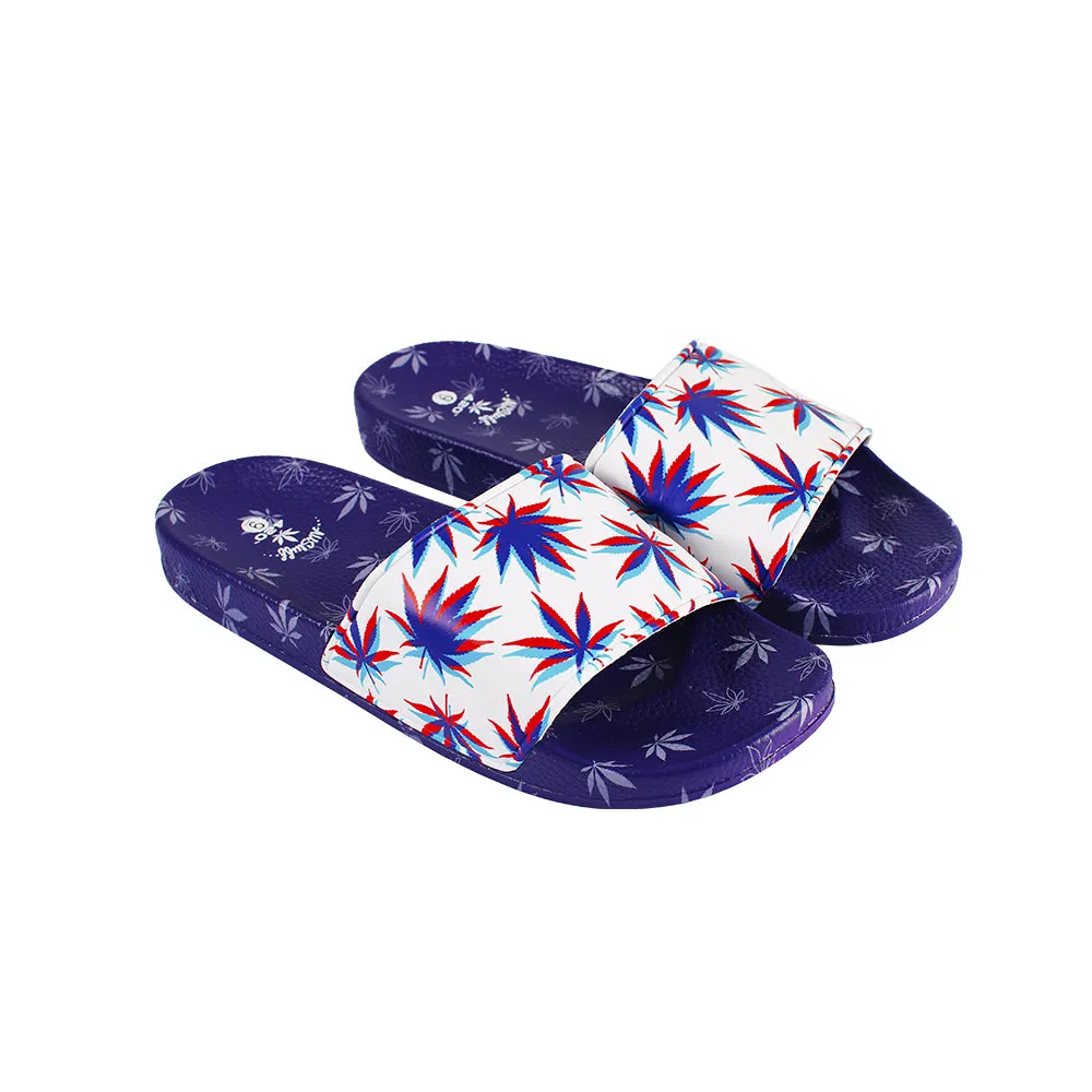 Himpy Slides - Womens Sour Grapes Purple Sandal - 1 Pair Per Pack