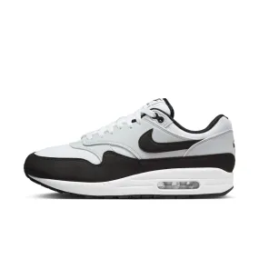 Men's Nike Air Max 1-WHITE/BLACK-PURE PLATINUM