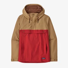 Men's Patagonia | Isthmus Anorak | Touring Red