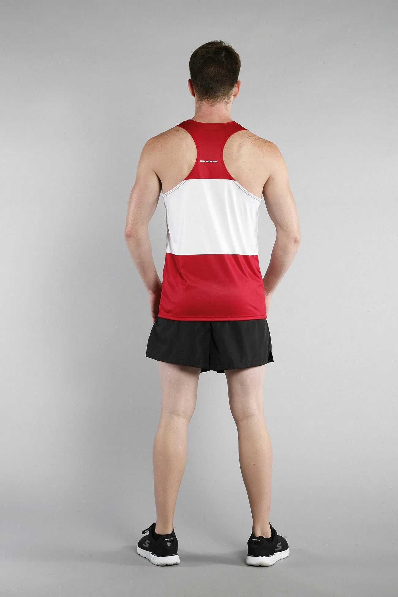 Men's Printed Singlet- Austria