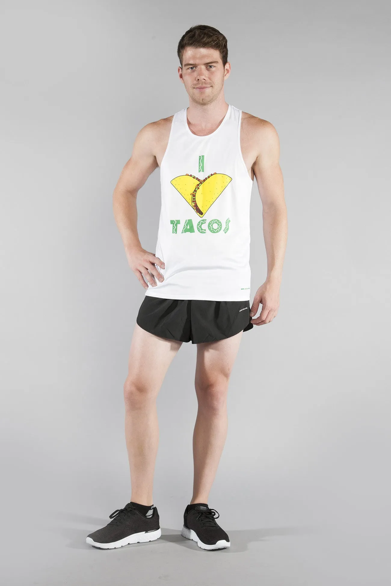 MEN'S PRINTED SINGLET- TACO!