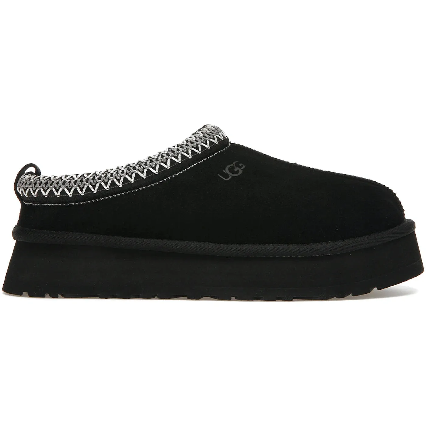 Womens UGG Tazz Cozy Black Slippers - Stylish Comfort for Her