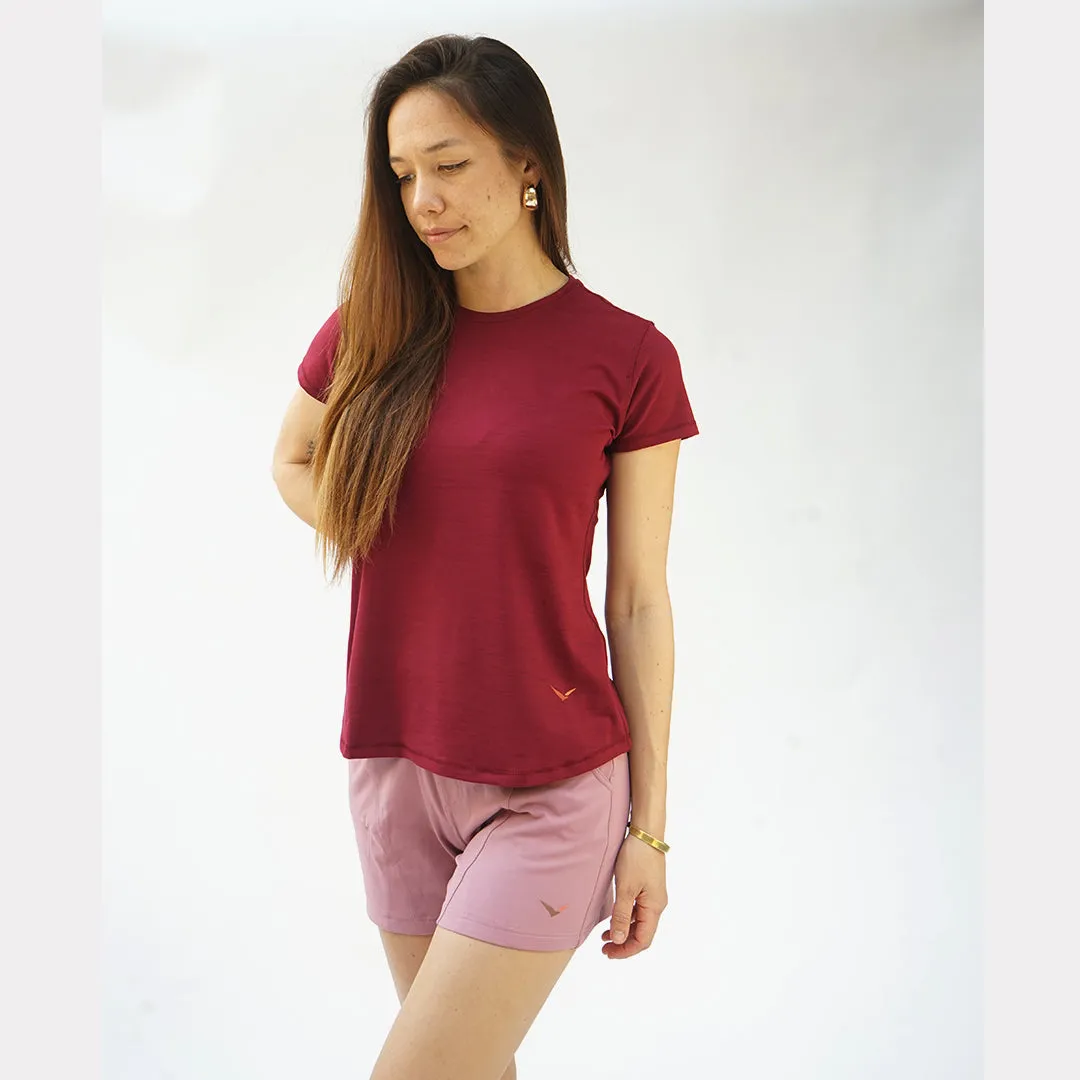 Vera Classic Shirt in Jasper Maroon 1.0