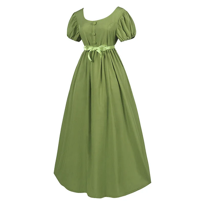 Women 60s Gothic Medieval Vintage Party Swing Dresses A-Line Dress